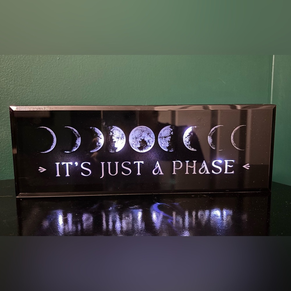 Moon Phase Light Box